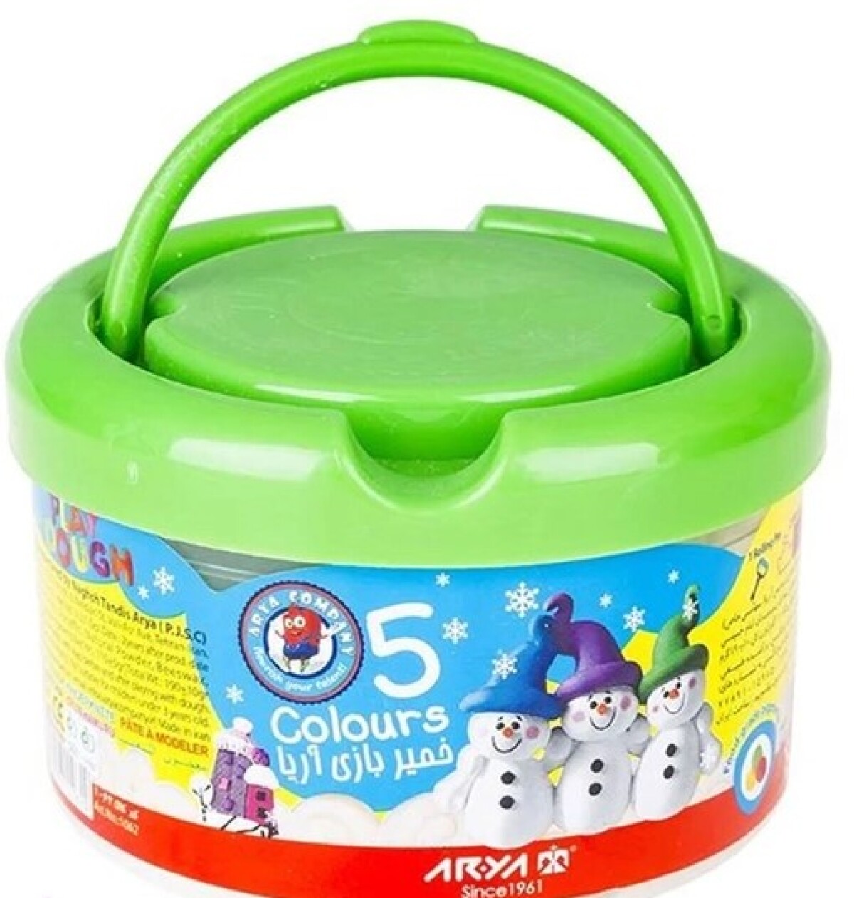 خمیر 5 رنگ آریا سطلی