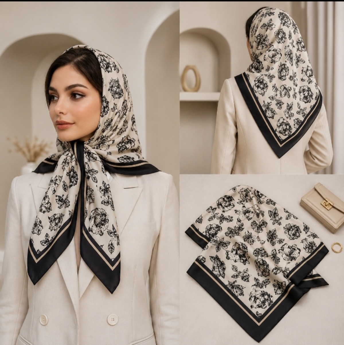 روسری سایز کوچک‌